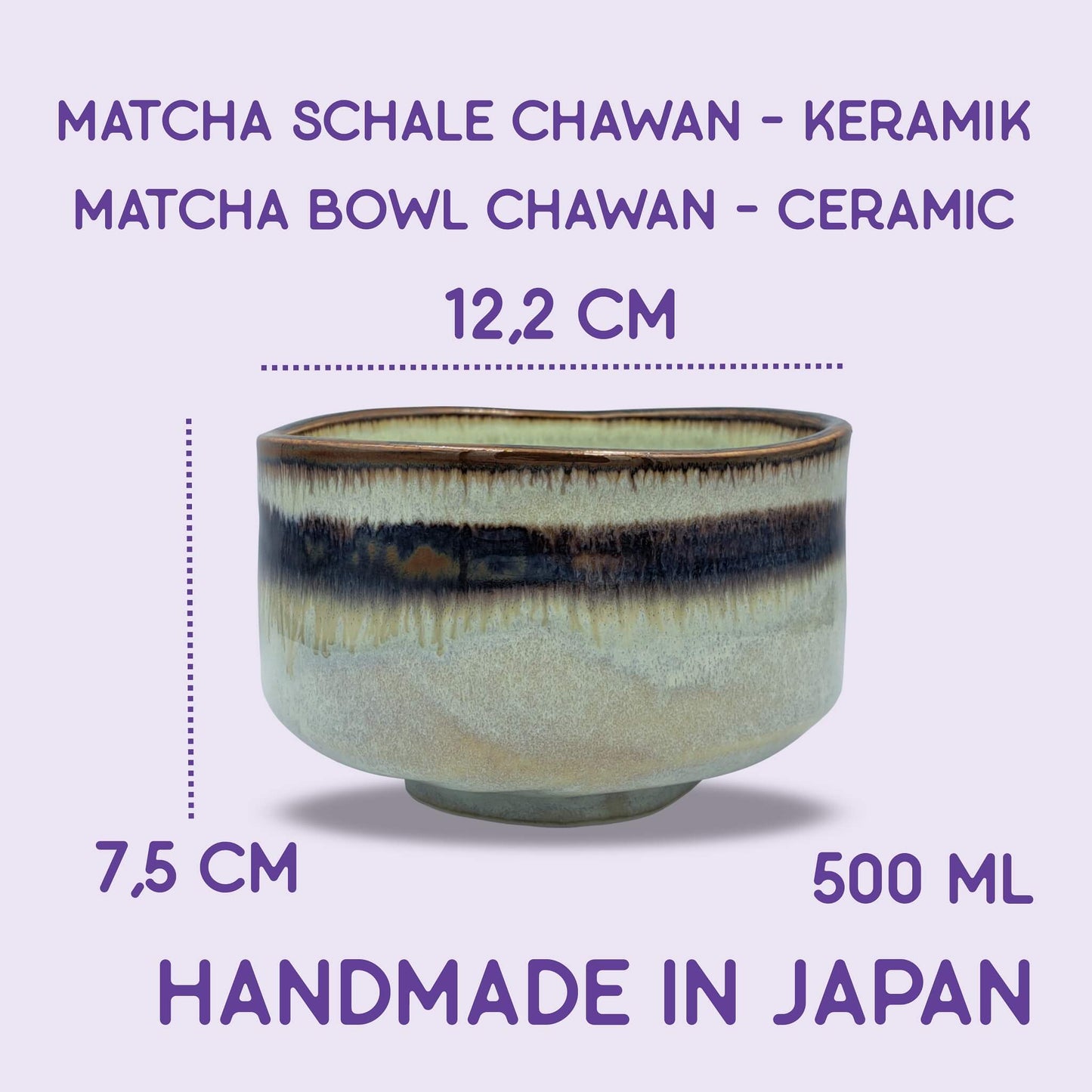 Handmade in Japan- Matcha Bowl Chawan
