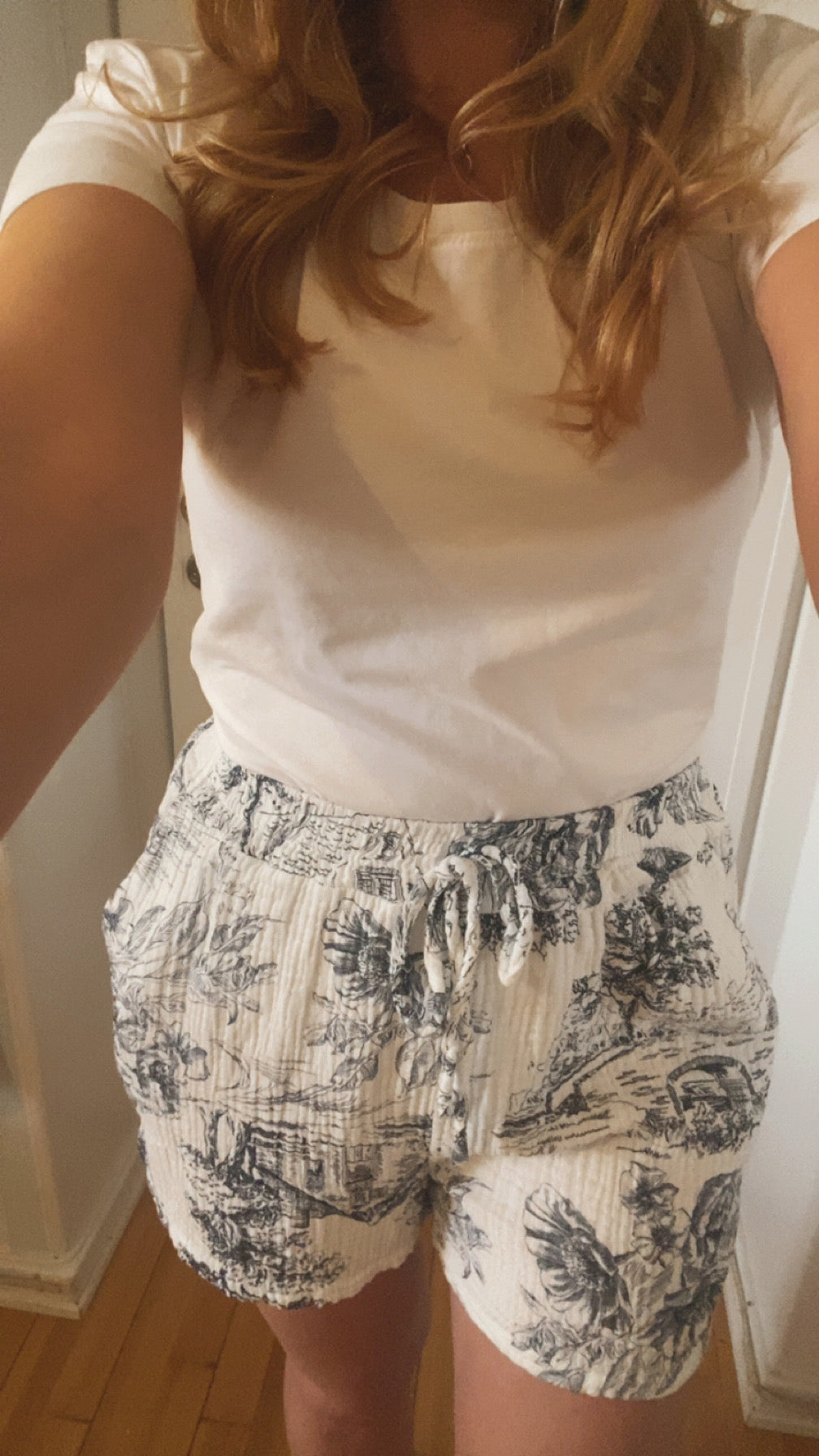 Muslin shorts | Blue