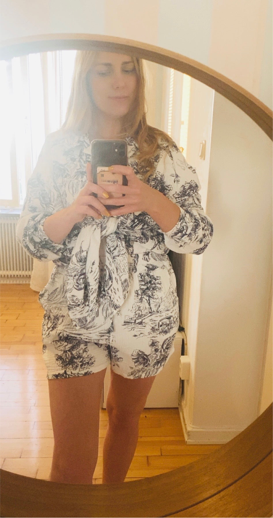 Muslin shorts | Blue